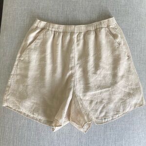 Linen Abercrombie shorts